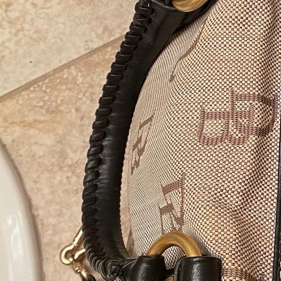 Dooney & Bourke Jacquard Barrel Bag - Picture 10 of 13